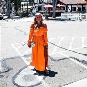 Forever 21 Strapless Floor Length Dress